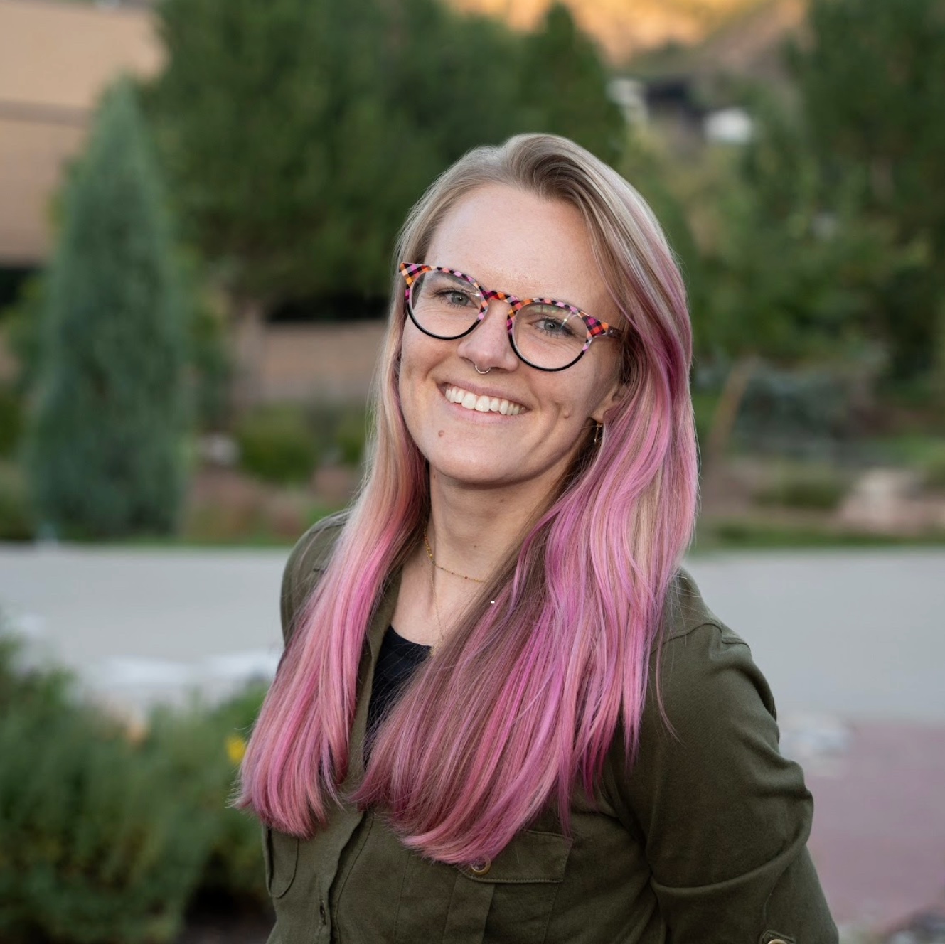 Sadie Lewis LMT, MA, LPCC, Therapist at Root & Rise collective Specializing in Trauma, Identity, and Somatic Healing